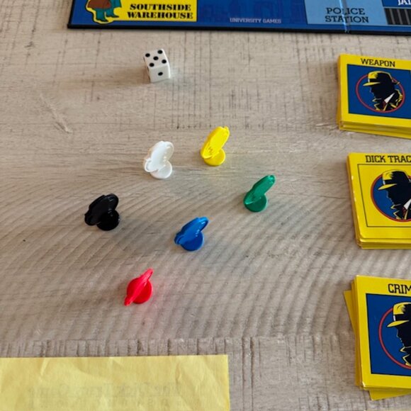 Vintage 1990 University Games The Dick Tracy Game - Picture 5 of 11